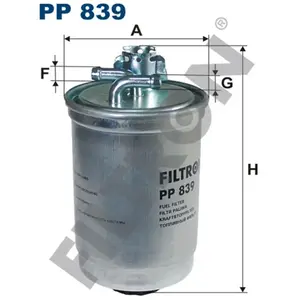 Filtron pp839 Filtre à carburant pas cher