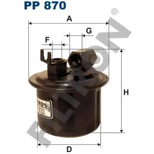 Filtron Filtre à carburant, pp870 pas cher