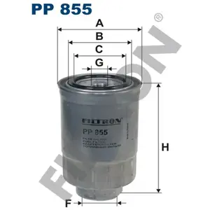 Filtron Filtre à carburant, pp855 pas cher