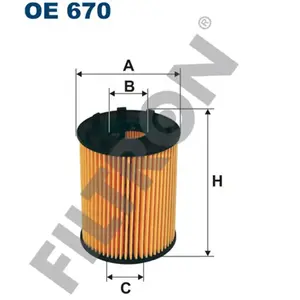 Filtron oe670 Filtre à huile pas cher