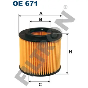 FILTRON Filtre à huile OE671 pas cher