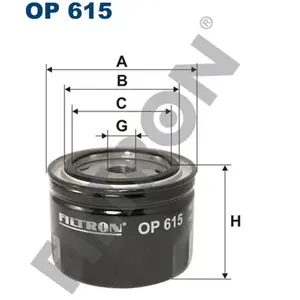 Filtron Filtre à huile, op615Vendu paramazon