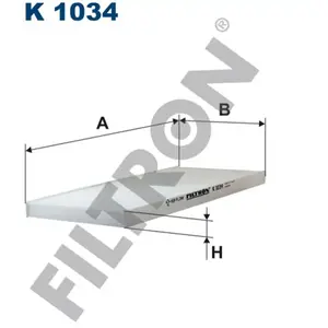 FILTRON K1034 Chauffage pas cher