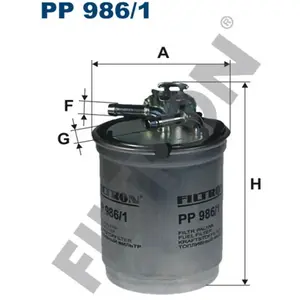 Filtron Filtre à carburant, pp986/1 pas cher