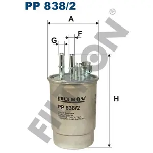 Filtron Filtre à carburant, pp838/2 pas cher