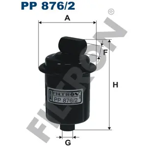 Filtron Filtre à carburant, pp876/2 pas cher