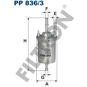 Filtron Filtre à carburant, pp836/3 pas cher