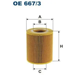Filtron Filtre à huile pour JAGUAR: XF, XJ, F Pace & LAND ROVER: Discovery, Range Rover & CITROËN: C5, C6 & PEUGEOT: 407 (Ref: OE 667/3) pas cher