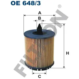 Filtron oe648/3 Filtre à huile pas cher