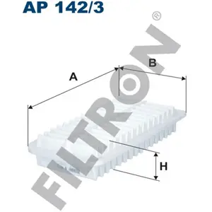 Filtron Filtre à air, AP142/3 pas cher