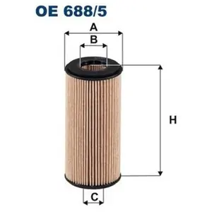 Filtron Filtre à huile pour AUDI: A6, A4, Q5, S3, A3, Q2, TT, A1, A5, Q3, A7 & VOLKSWAGEN: Passat, Golf, Polo, Tiguan, Arteon, T-Roc (Ref: OE 688/5) pas cher