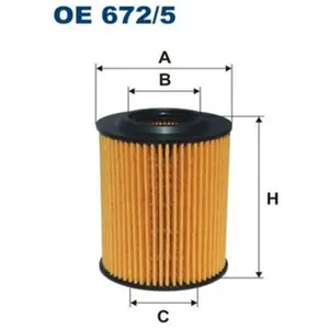 Filtron Filtre à huile pour BMW: Série 3, Série 1 (Ref: OE 672/5) pas cher