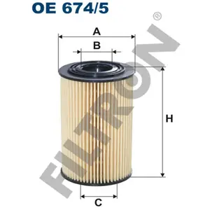 Filtron Filtre à huile pour HYUNDAI: Equus, i20, Accent, i30, ix55, Elantra, Tucson, Sonata, Genesis, ix35, i40, Matrix, ix20 (Ref: OE 674/5) pas cher
