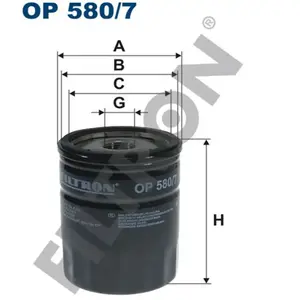 Filtron OP580/7 Bloc moteur pas cher