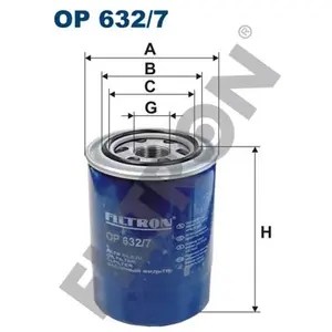 Filtron op632/7 Filtre à huile pas cher