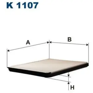 Filtron Filtre d'habitacle pour CITROËN: Xsara (Ref: K 1107) pas cher
