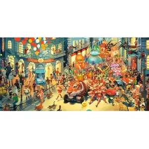 Castorland puzzel Carnaval in Rio - 4000 stukjes legpuzzel. pas cher