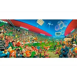 Castorland Art Collection - Championnat de Football 400393 pas cher