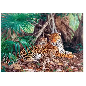 Puzzle Castorland - Jaguars dans la jungle pas cher
