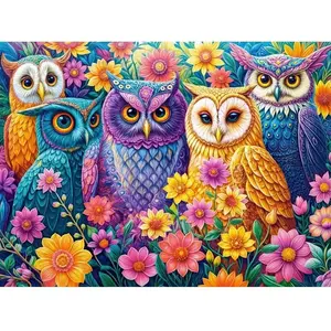 Castorland Flower Owl Meeting 300723 pas cher