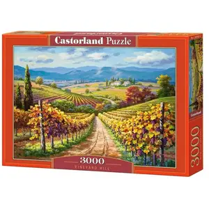 CASTORLAND Puzzle 3000 pièces - Colline du vignoble pas cher