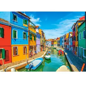 Castorland Les Couleurs de Burano, Italie 105250 pas cher