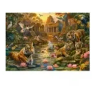Castorland puzzel Tigers Paradise - 1000 stukjes. pas cher