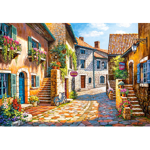 Castorland Rue de village jeu de puzzle (e) (1000 pièces) pas cher