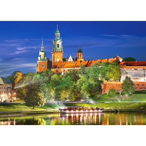 Puzzle Castorland - Château du Wawel Pologne, 1000 pièces pas cher