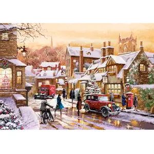 Castorland Pays d'hiver vintage 104802 pas cher