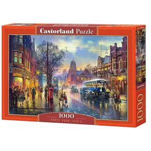 Castorland - Puzzle Abbey Road années 1930, 1000 pièces pas cher