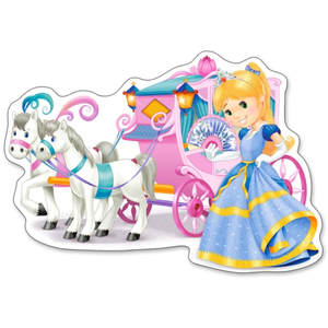 Castorland Pièces XXL - Carrosse de Princesse 120017 pas cher