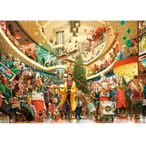 Castorland puzzel Shopping-Rummel - 1500 stukjes. pas cher