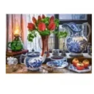 Puzzle Castorland - Nature morte aux tulipes, 1500 pièces pas cher