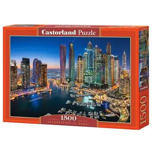 Puzzle Castorland - Gratte-ciel de Dubaï, 1500 pièces pas cher