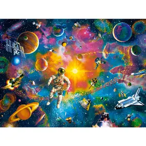 Castorland L'Homme dans l'Espace 200849 pas cher