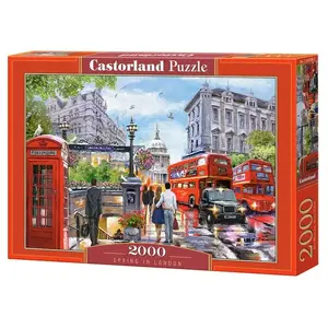 Puzzle Castorland - Printemps à Londres, 2000 pièces pas cher