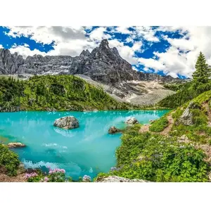 Castorland Lac Sorapis, Alpes, Italie 201006 pas cher
