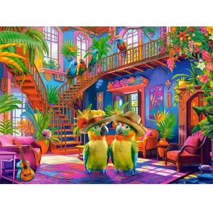 Castorland Perroquets au paradis 222308 pas cher