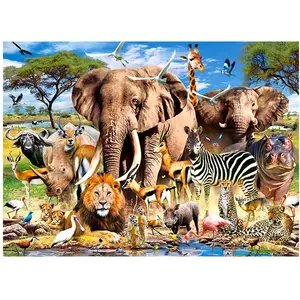 Castorland Animaux de la Savanne 222155 pas cher