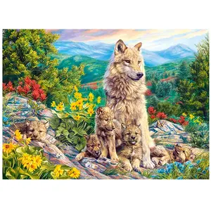 Puzzle 200 pièces - CASTORLAND - Dessins animés et BD - Enfant - Mixte pas cher