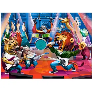 Castorland Concert rock animalier 030453 pas cher