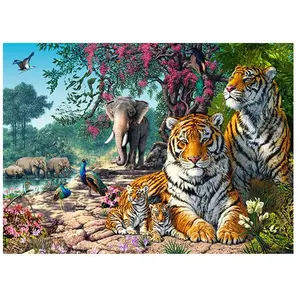 Castorland Sanctuaire des Tigres 030484 pas cher