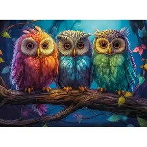 Castorland Trois petits hiboux 030545 pas cher