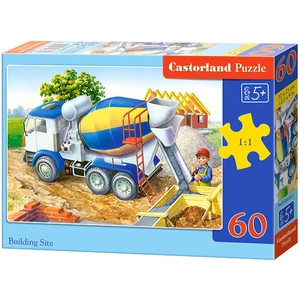 Castorland Building Site - Legpuzzel - 60 Stukjes