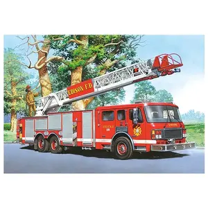Castorland Fire Engine - Legpuzzel - 60 Stukjes pas cher