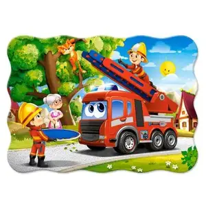 Castorland Firefighters to the Rescue, puzzle de 30 pièces (30 pièces) pas cher