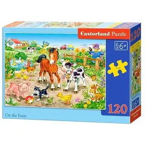 Castorland Sur la ferme Jigsaw 120 pièces pas cher