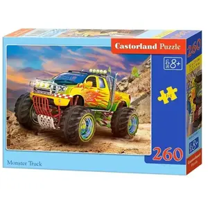 Castorland Monster Truck, puzzle de 260 pièces (260 pièces) pas cher