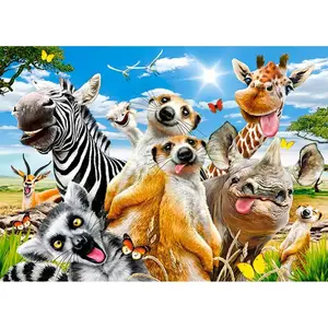 Castorland Afrikaanse Dieren - Puzzel 260 stukjes